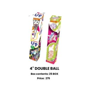 4 inch double ball fireworks Sivakasi