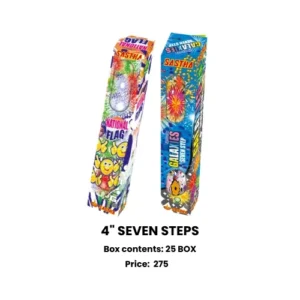 4 inch seven steps fireworks Sivakasi