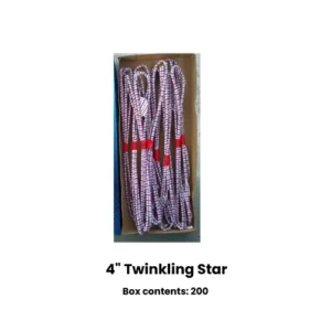4 inch Twinkling Star 20 ply fireworks Sivakasi