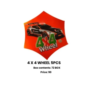 4x4 wheel fireworks 5pcs Sivakasi