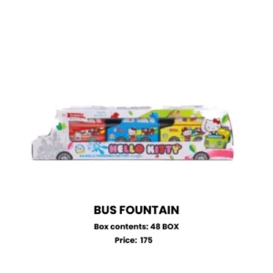 Bus fountain fireworks Sivakasi