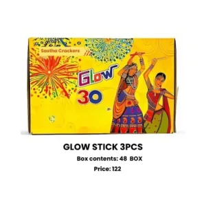 Glow stick fireworks 3pcs Sivakasi