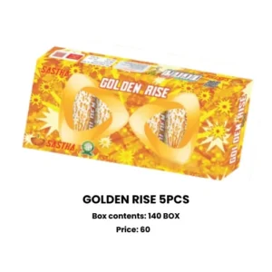 Golden Rise crackers 5pcs Sivakasi
