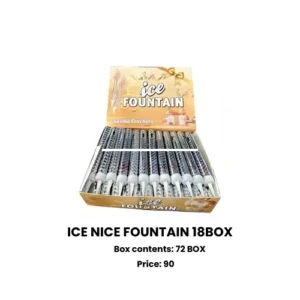 Ice Nice fountain fireworks 18 box wholesale Sivakasi