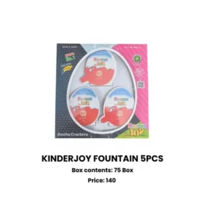 Kinderjoy fountain crackers 5pcs Sivakasi