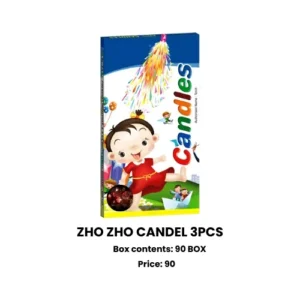 Zho candle crackers 3pcs Sivakasi